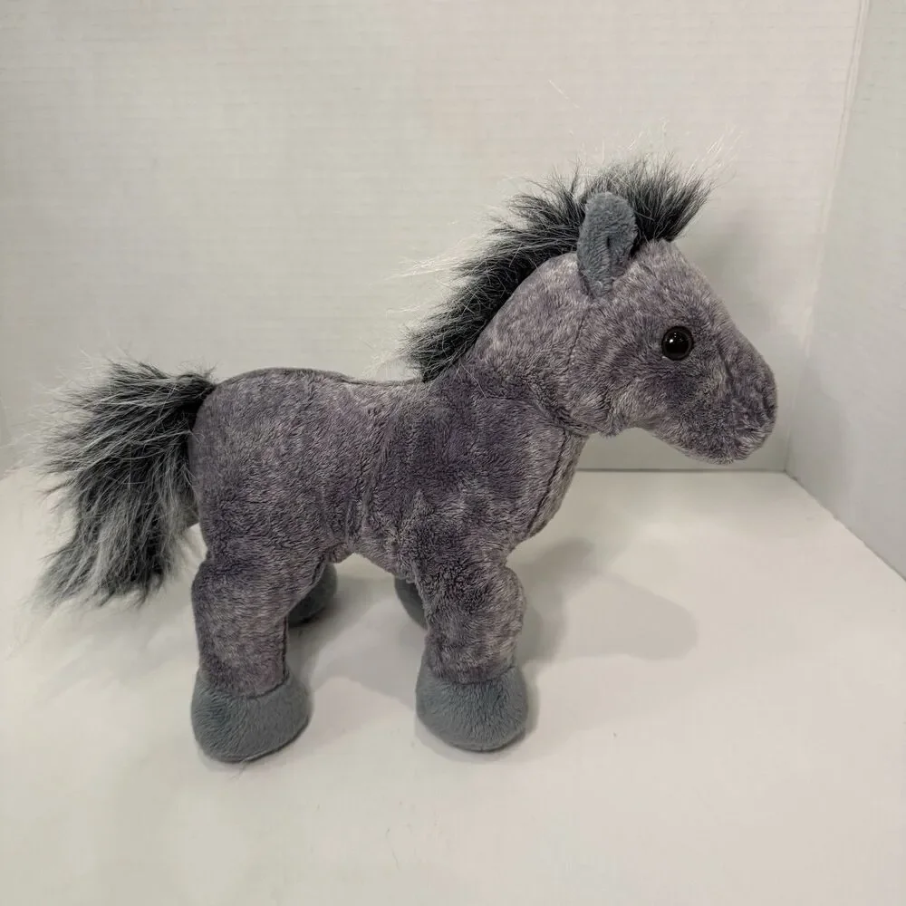 Webkinz HM098 Grey Arabian Horse Plush Ganz Stuffed Animal No Code